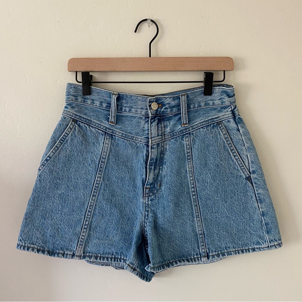 Madewell high rise denim shorts